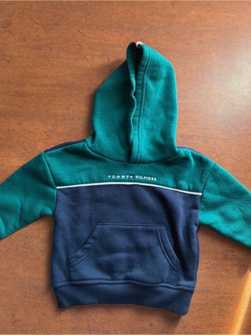 Tommy Hilfiger Men's Green Hoodie 12 month